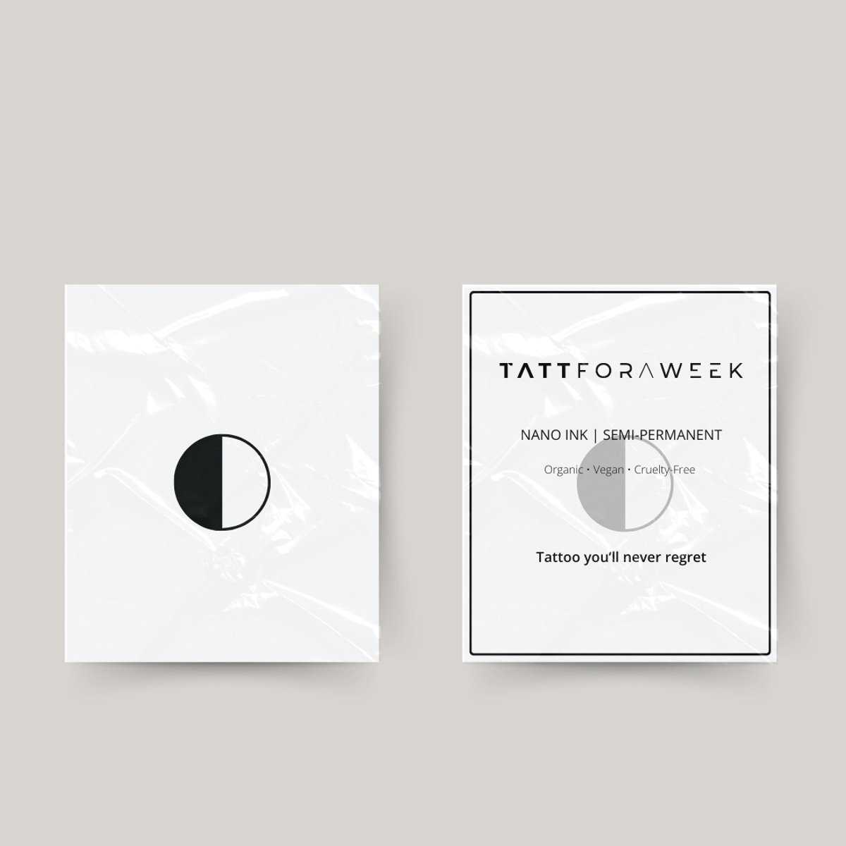 Tijdelijke tattoo maanstand IIIII | Neptattoo volwassenen | Tijdelijke tattoo voor volwassenen | Temporary tattoo | Plaktattoos voor volwassenen | Neptattoos | Probeer zorgeloos een tattoo | tattforaweek